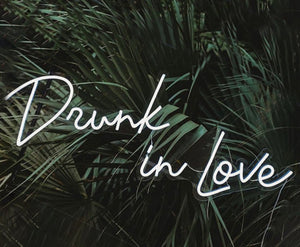 Drunk in Love Neon Signs Wedding Bride Party Neon Lights Event Party Home Room Decoration Wall Hangings
