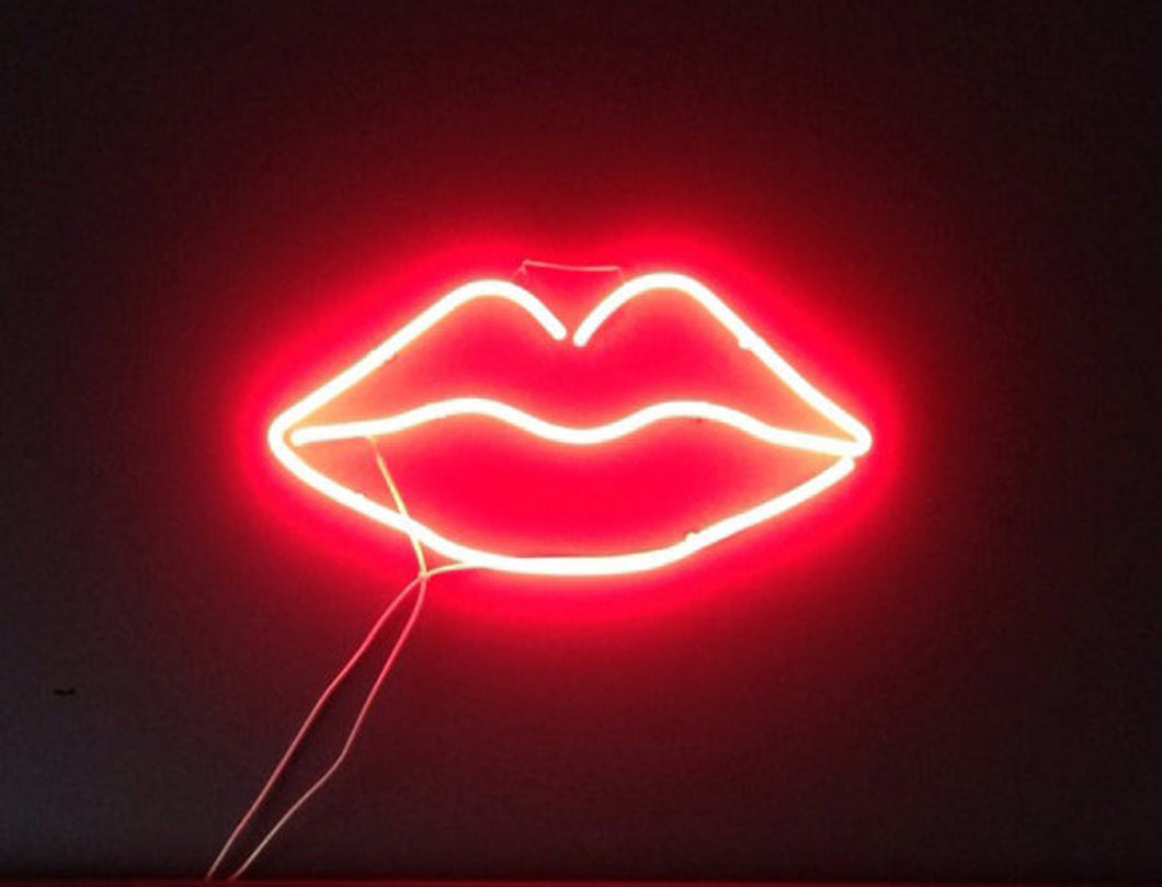 Neon Sign red LIPS