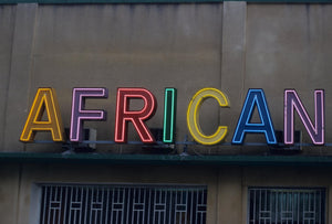 AFRICAN Neon Sign in Kinshasa
