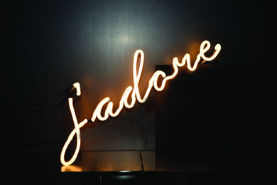 Neon Sign J'ADORE