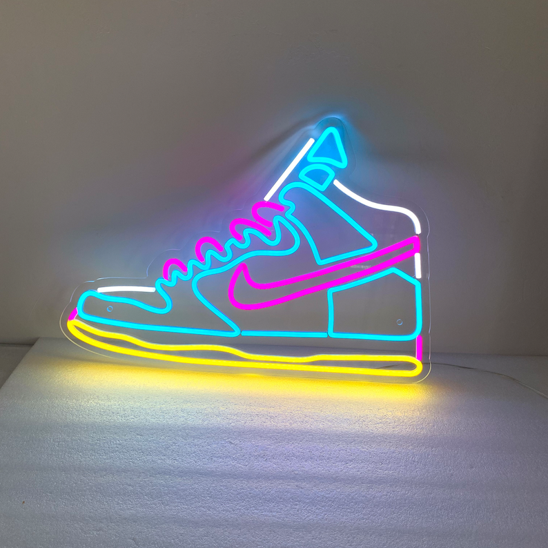 Wallpaper Air Jordan Neon Light Air Jordan LED Neon Sign Jordan