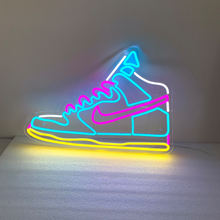 Load image into Gallery viewer, Colorful air jordan neon light 