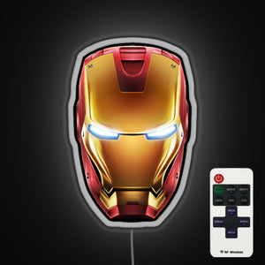 Quality Iron Man Helmet Acrylic Neon Sign – Neon Factory Quality Iron Man Helmet Acrylic Neon Sign – Neon Factory