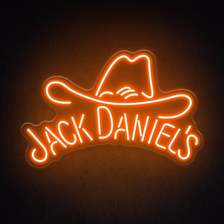 Jack Daniel's Neon Sign – Custom Led Whiskey Bar Light Jack Daniel's Neon Sign – Custom Led Whiskey Bar Light