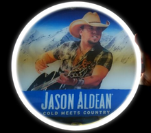 Load image into Gallery viewer, Jason aldean coors light neon sign