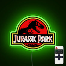 Load image into Gallery viewer,  Jurassic Park neon lamp