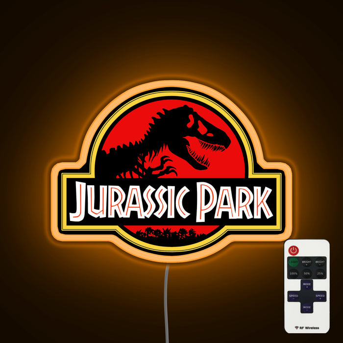 This high quality Jurassic Park neon sign