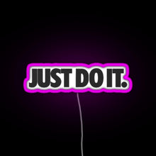 Load image into Gallery viewer, just do it RGB neon sign  pink