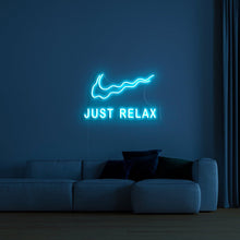 Load image into Gallery viewer, Just RELAX light sign