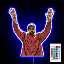Load image into Gallery viewer, Kanye West RGB neon sign remote