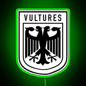 Kanye West Vultures RGB neon sign green