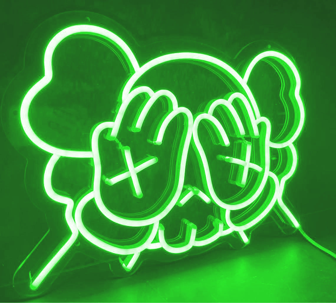 🛒 Kaws Neon Sign Made With Led - Fan Art – Neon Factory