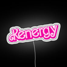 Load image into Gallery viewer, Kenergy RGB neon sign white 