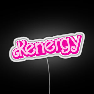 Kenergy RGB neon sign white 