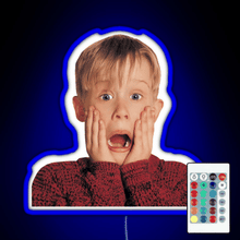 Load image into Gallery viewer, Kevin Mccalister Home Alone Movie RGB neon sign remote