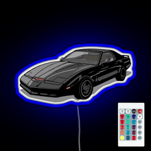 Load image into Gallery viewer, Knight Rider KITT Car RGB neon sign remote