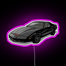 Load image into Gallery viewer, Knight Rider KITT Car RGB neon sign  pink