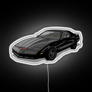 Knight Rider Sign Knight Rider Kitt Car Rgb Neon Sign – Neon Factory