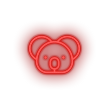 Load image into Gallery viewer, koala Animal austalia cartoon fauna herbivore koala zoo Neon led factory
