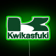 Load image into Gallery viewer, Kwikasfuki RGB neon sign green