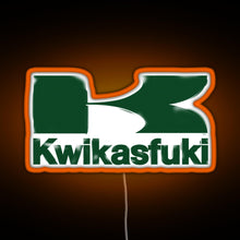Load image into Gallery viewer, Kwikasfuki RGB neon sign orange