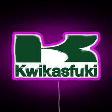 Load image into Gallery viewer, Kwikasfuki RGB neon sign  pink