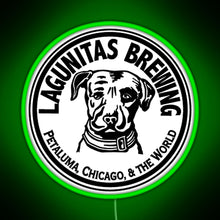 Load image into Gallery viewer, Lagunitas Craft Beer RGB neon sign green