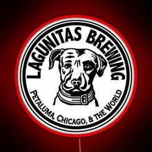 Load image into Gallery viewer, Lagunitas Craft Beer RGB neon sign red