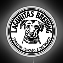 Load image into Gallery viewer, Lagunitas Craft Beer RGB neon sign white 