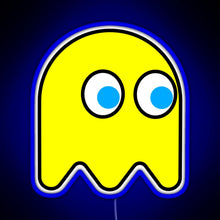 Load image into Gallery viewer, Little Ghost vintage Video games Retro gaming RGB neon sign blue