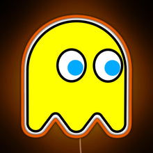 Load image into Gallery viewer, Little Ghost vintage Video games Retro gaming RGB neon sign orange