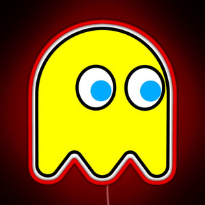 Little Ghost vintage Video games Retro gaming RGB neon sign red