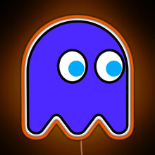 Load image into Gallery viewer, Little Ghost vintage Video games Retro gaming RGB neon sign orange