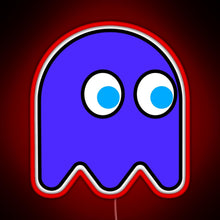 Load image into Gallery viewer, Little Ghost vintage Video games Retro gaming RGB neon sign red
