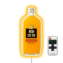Load image into Gallery viewer, Mad Dog 2020 Orange Jubilee Bar Neon Sign