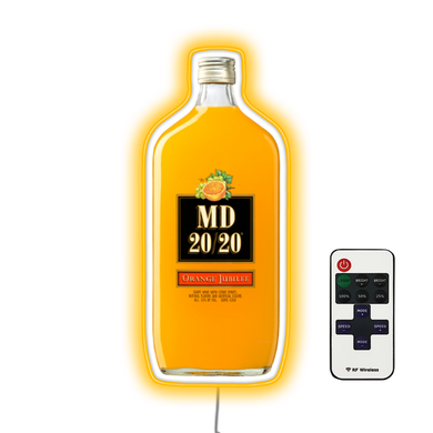 Mad Dog 2020 Orange Jubilee Bar Neon Sign