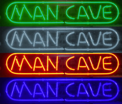 Mancave word neon sign for mancave