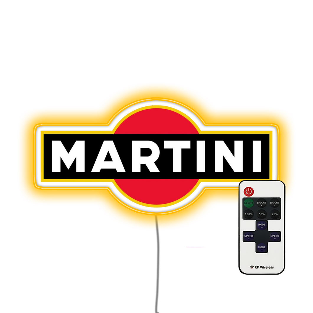 Martini Racing Bar Neon Sign