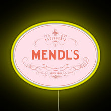 Load image into Gallery viewer, Mendl s Patisserie RGB neon sign yellow