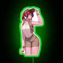 Load image into Gallery viewer, Metal Slug Fio RGB neon sign green