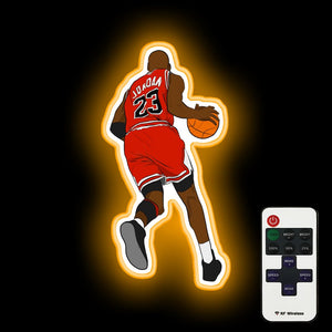 Michael Jordan neon sign