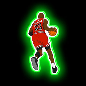 Michael Jordan neon sign
