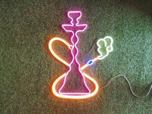 Load image into Gallery viewer, Hookah wall neon light with LED