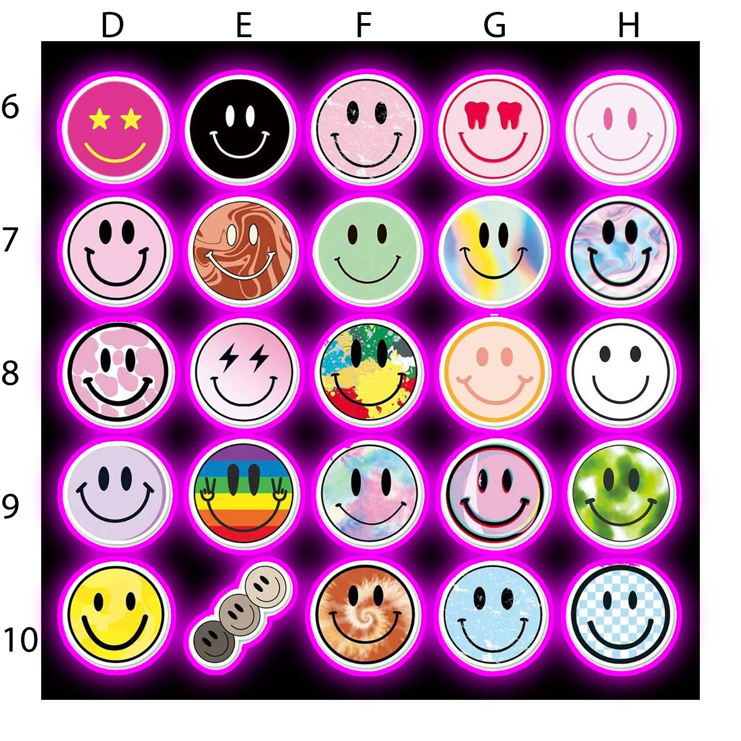 Emoji Neon Sign | Smiley Led Signs Wall Decor – Neon Factory