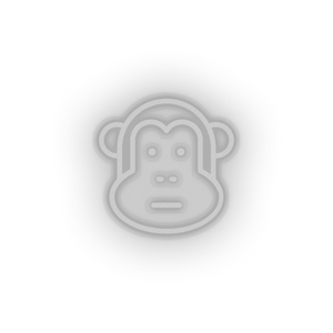 monkey Animal ape cartoon fauna herbivore monkey zoo Neon led factory