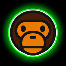 Load image into Gallery viewer, Monkey Bape neon sign