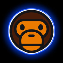 Load image into Gallery viewer, Monkey Bape neon sign