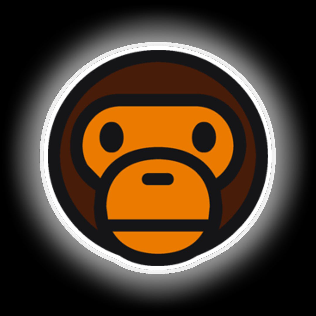 Load image into Gallery viewer, Monkey Bape neon sign