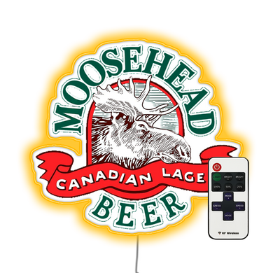 Moosehead Drink Lager Bar Neon Sign