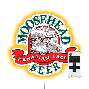 Moosehead Drink Lager Bar Neon Sign